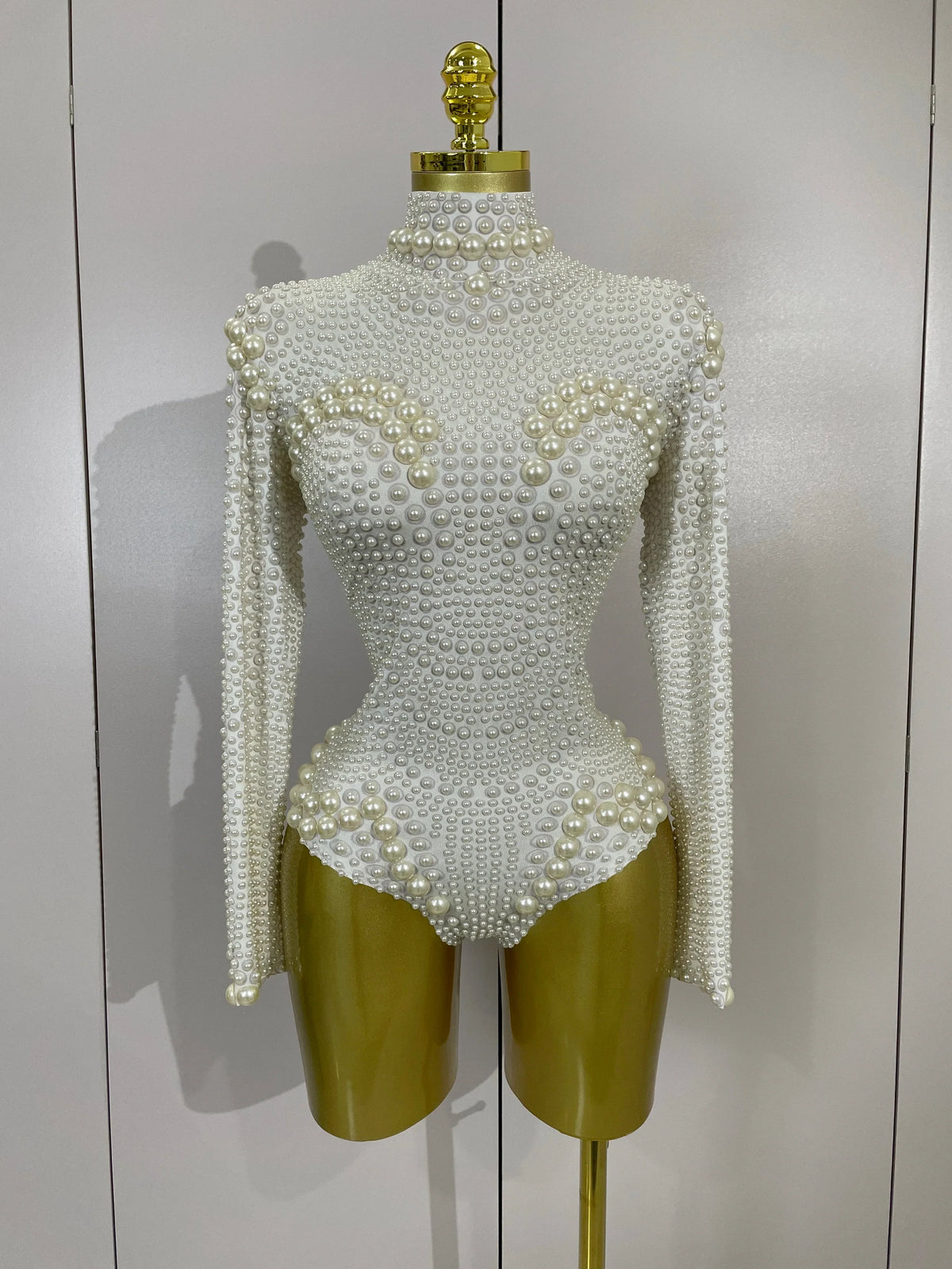 Pearl Long-Sleeve Festival Bodysuit