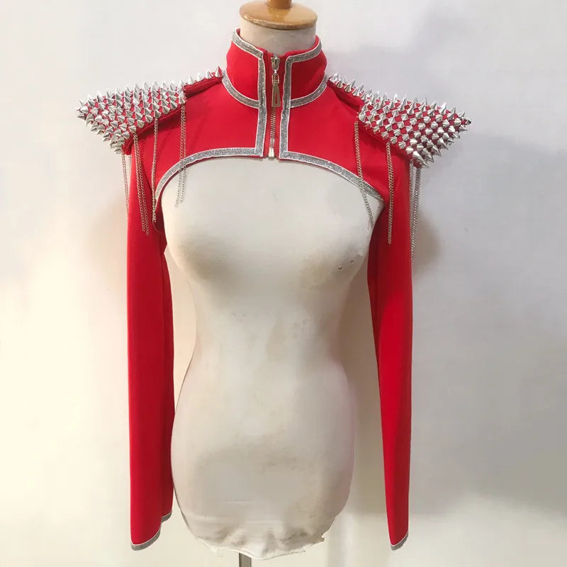 Rivet Shoulder Armor Vest