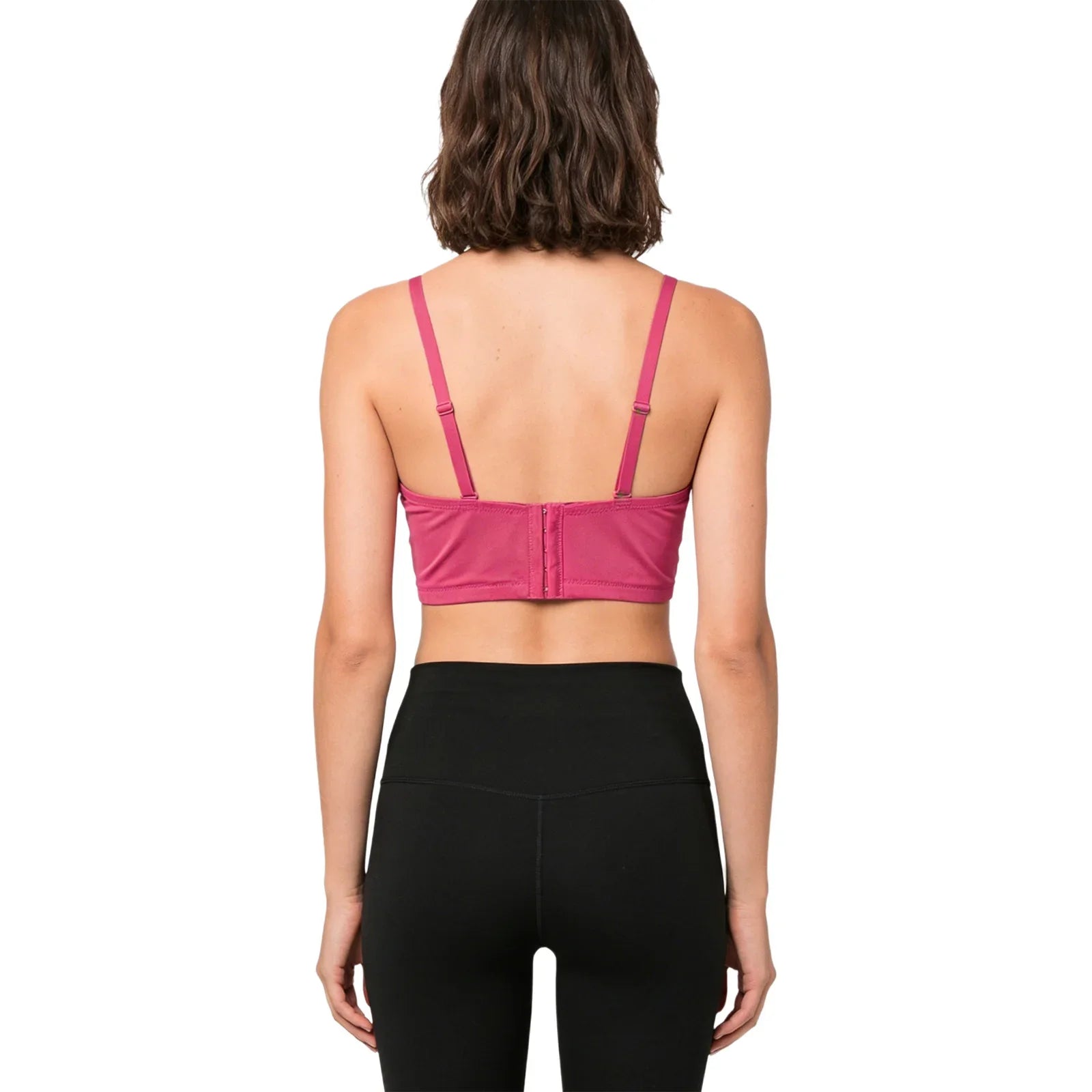 Rhinestone & Bead Tassel Push-Up Underwire Bustier Crop Top