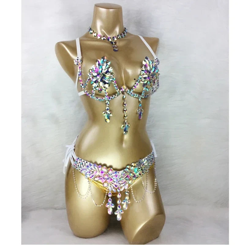 Samba Rhinestone Festival Set
