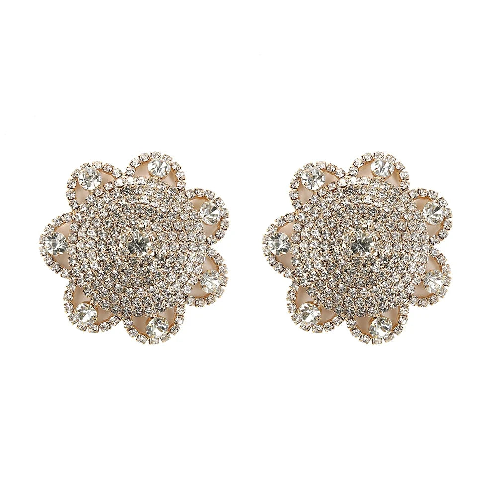 Rhinestone Flower Reusable Pasties