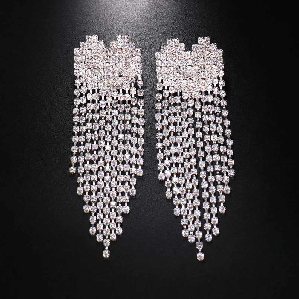 Crystal Tassel Statement Pasties