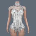 Rhinestone Tassel Festival Bodysuit