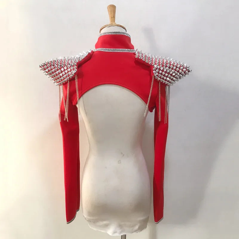 Rivet Shoulder Armor Vest