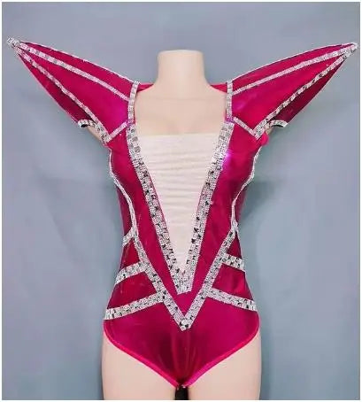 Rock Punk Epaulet Festival Jumpsuit