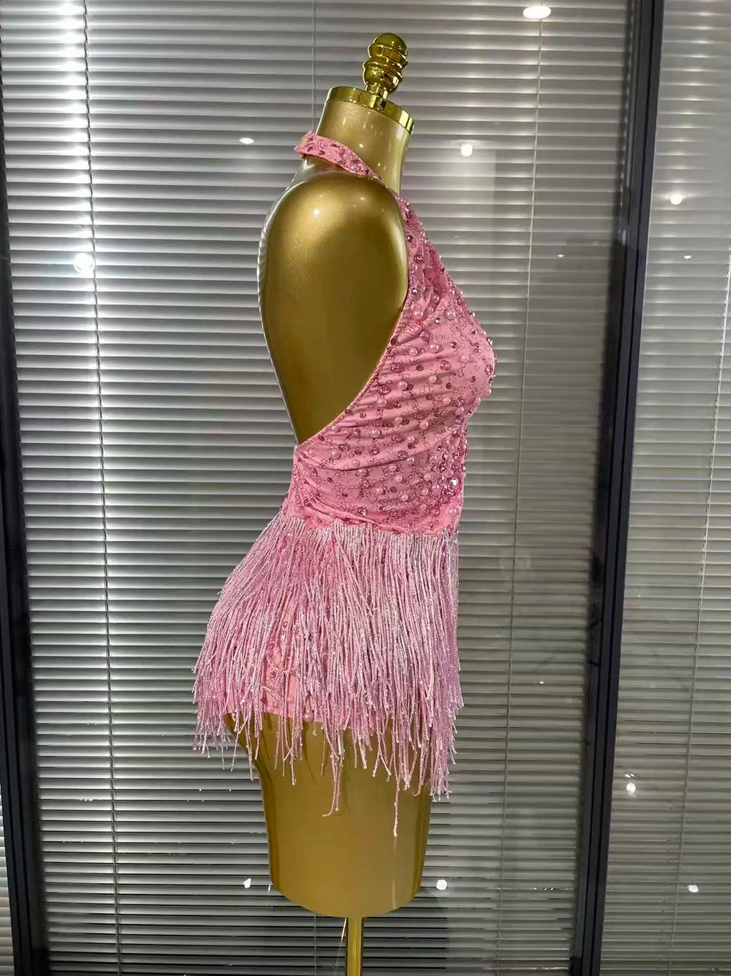 Beaded Tassel Festival Bodysuit