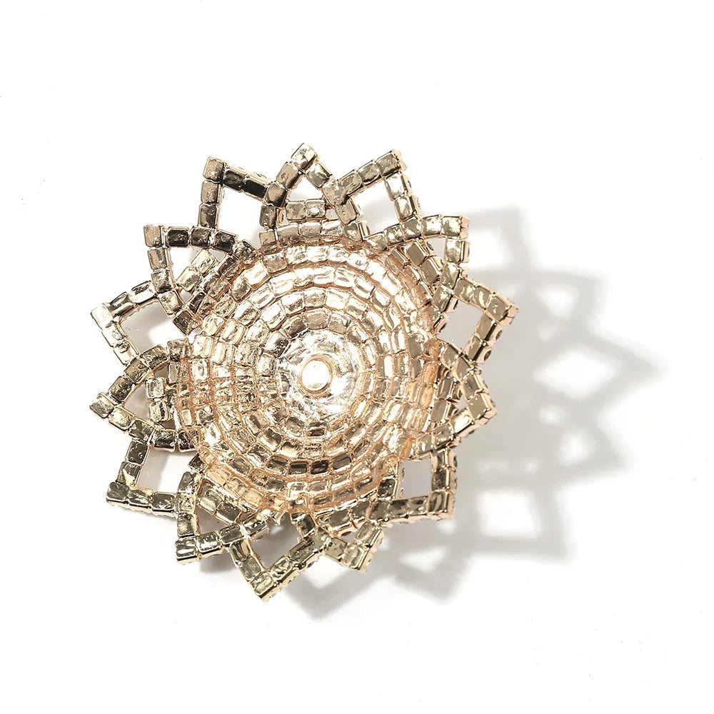 Ornate Starburst Rhinestone Reusable Pasties