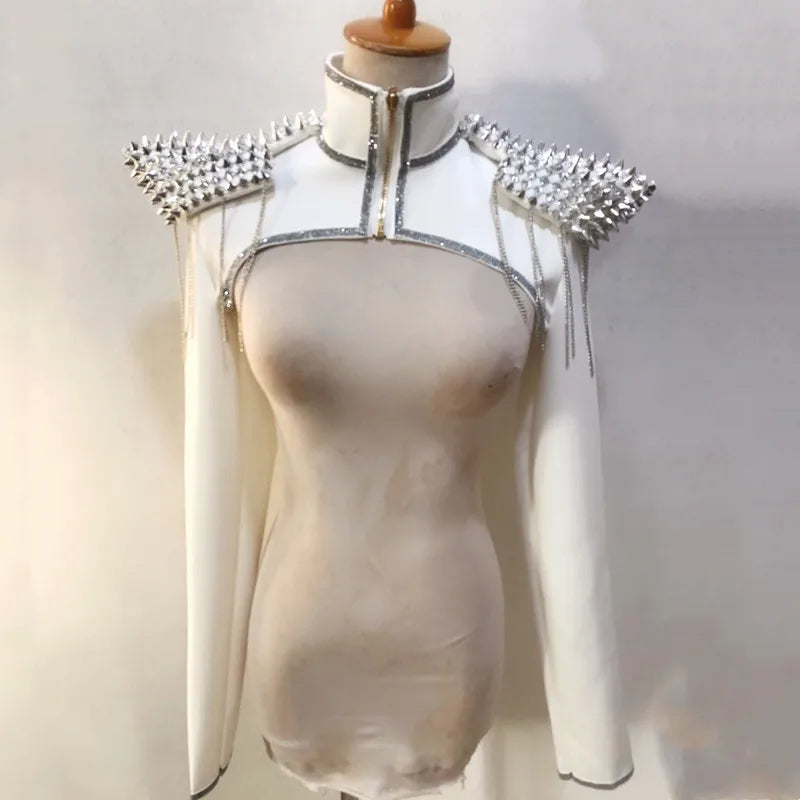 Rivet Shoulder Armor Vest