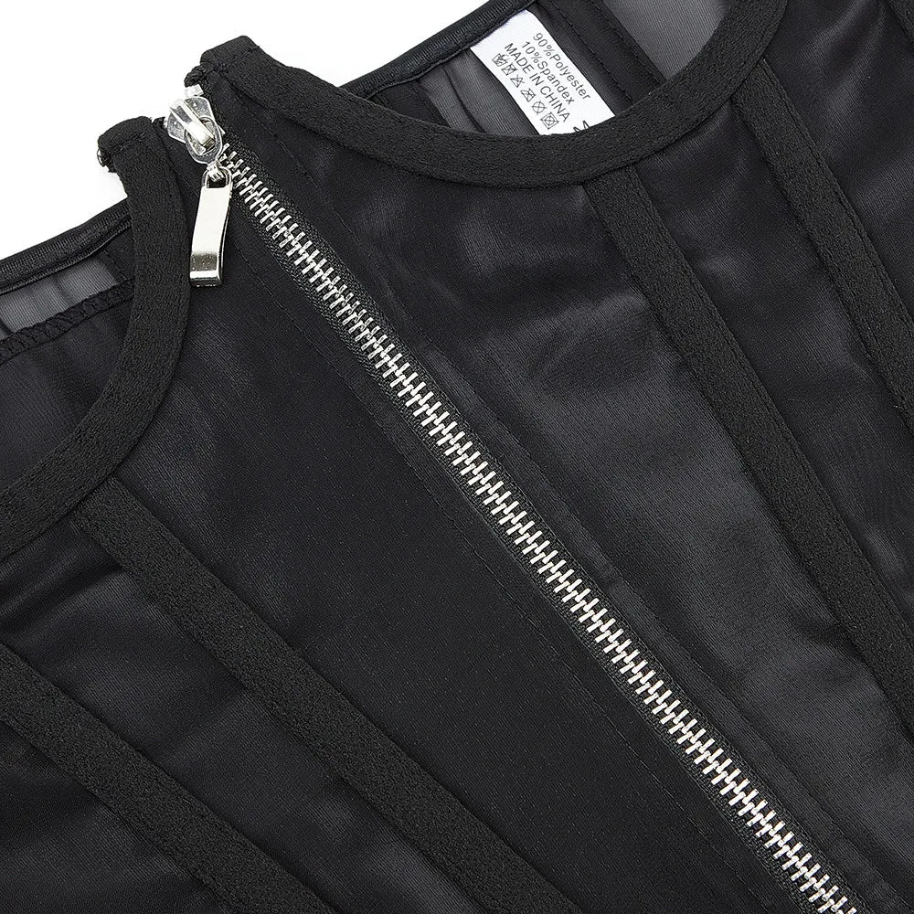 Sheer Mesh Underbust Corset