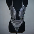 Crystal Tassel Body Chain Set