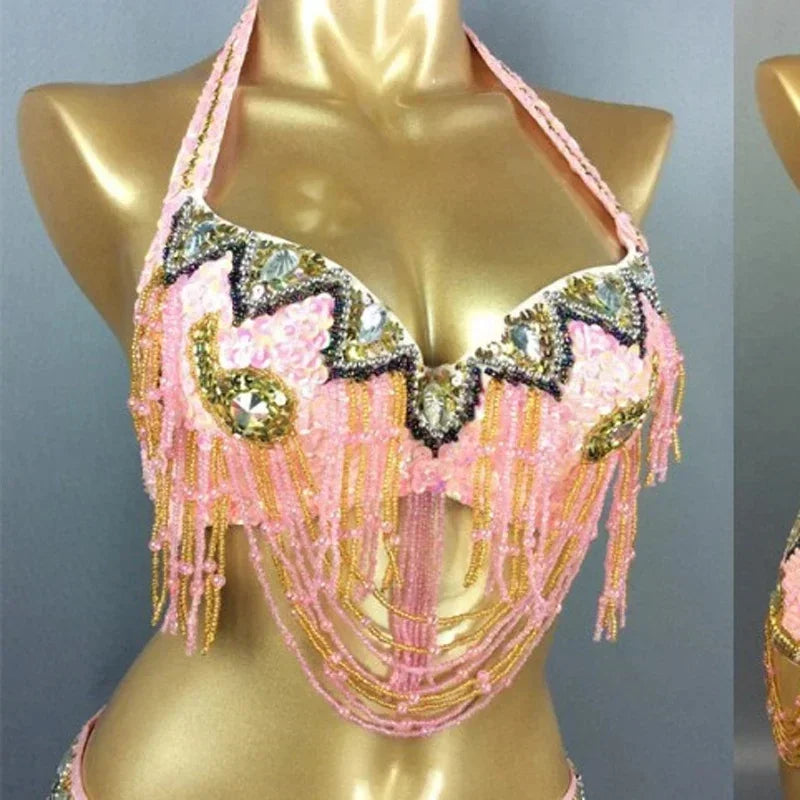 Beaded Sequin Festival Top