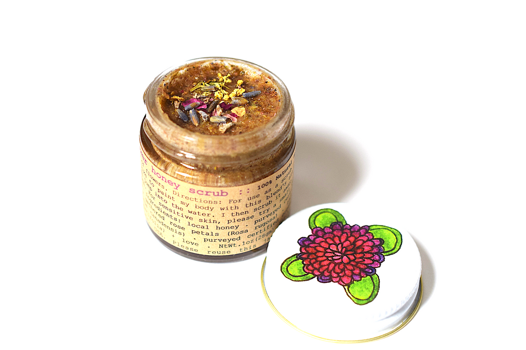 Wild Flower Honey Scrub