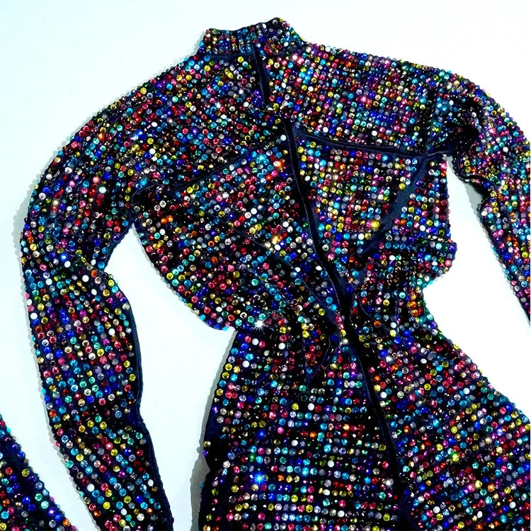 Rhinestone Festival Jumpsuit