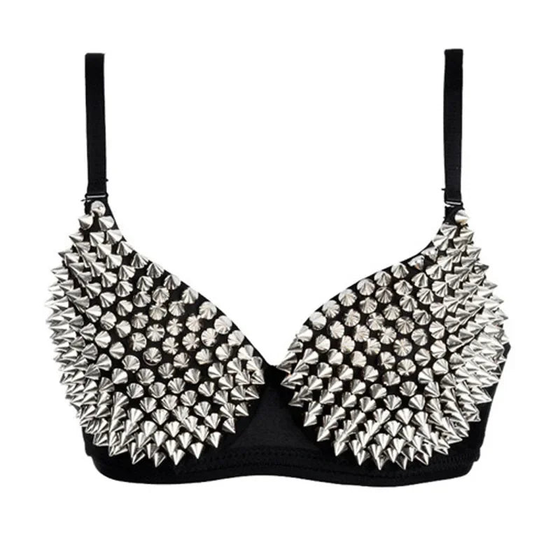 Studded Gothic Rave Bralette