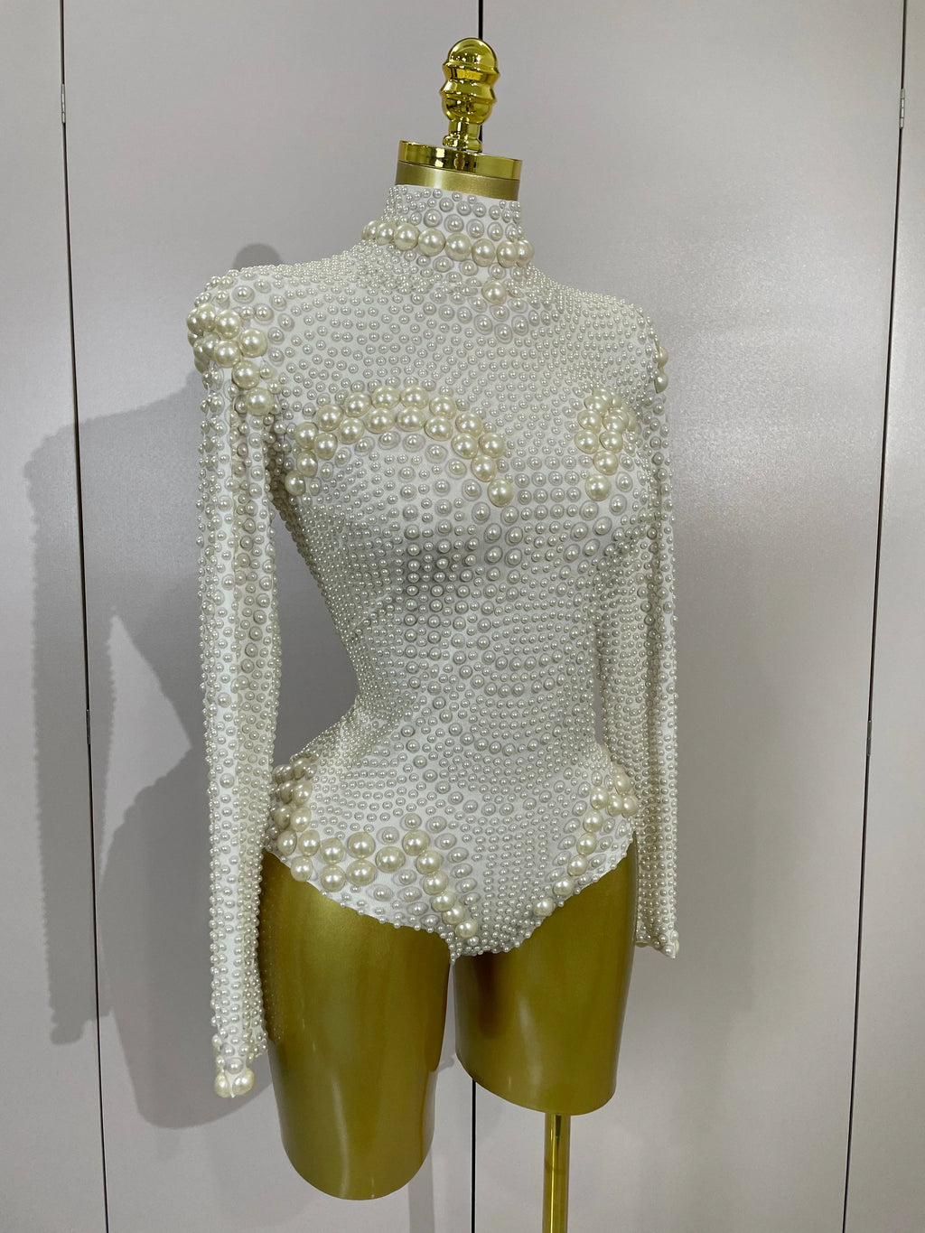 Pearl Long-Sleeve Festival Bodysuit