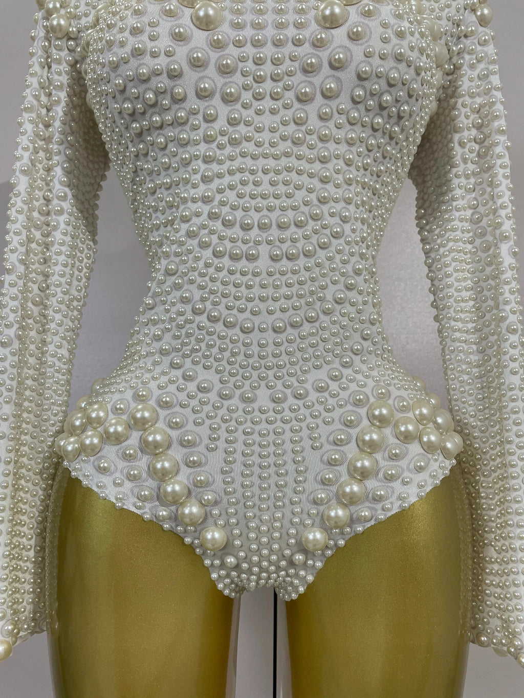 Pearl Long-Sleeve Festival Bodysuit