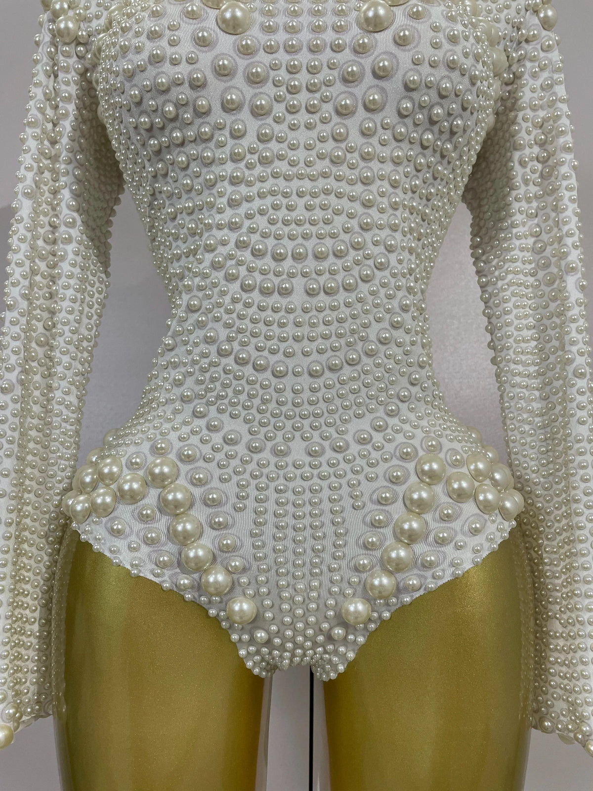 Pearl Long-Sleeve Festival Bodysuit