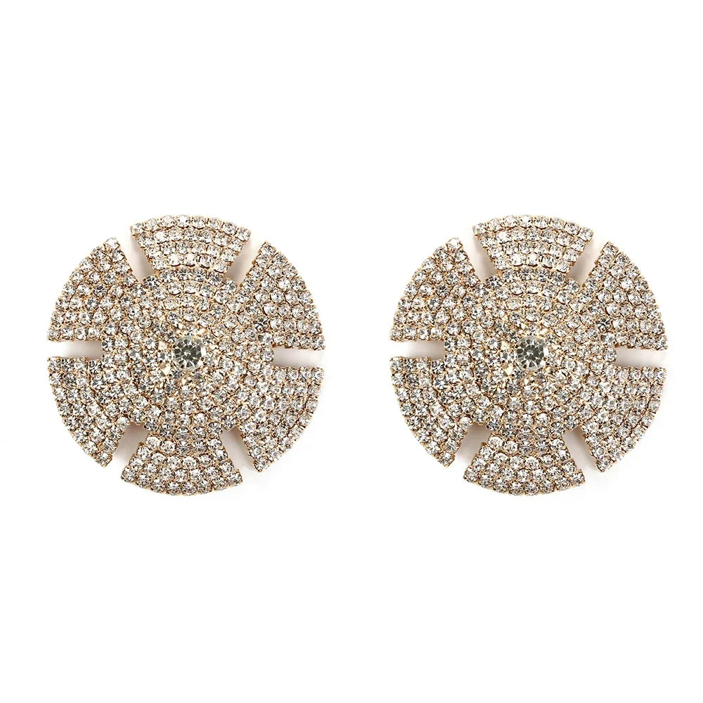 Geometric Rhinestone Reusable Pasties