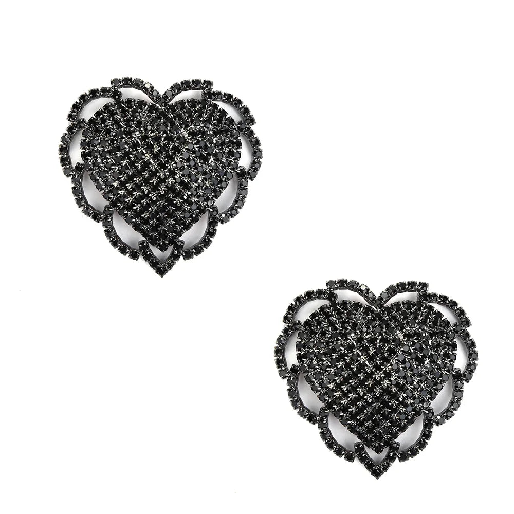 Geometric Rhinestone Reusable Pasties