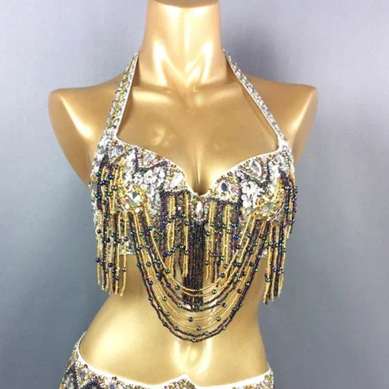 Beaded Sequin Festival Top