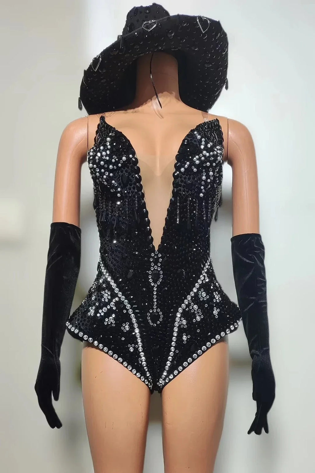 Vaquera Showgirl Three-Piece Festival Set