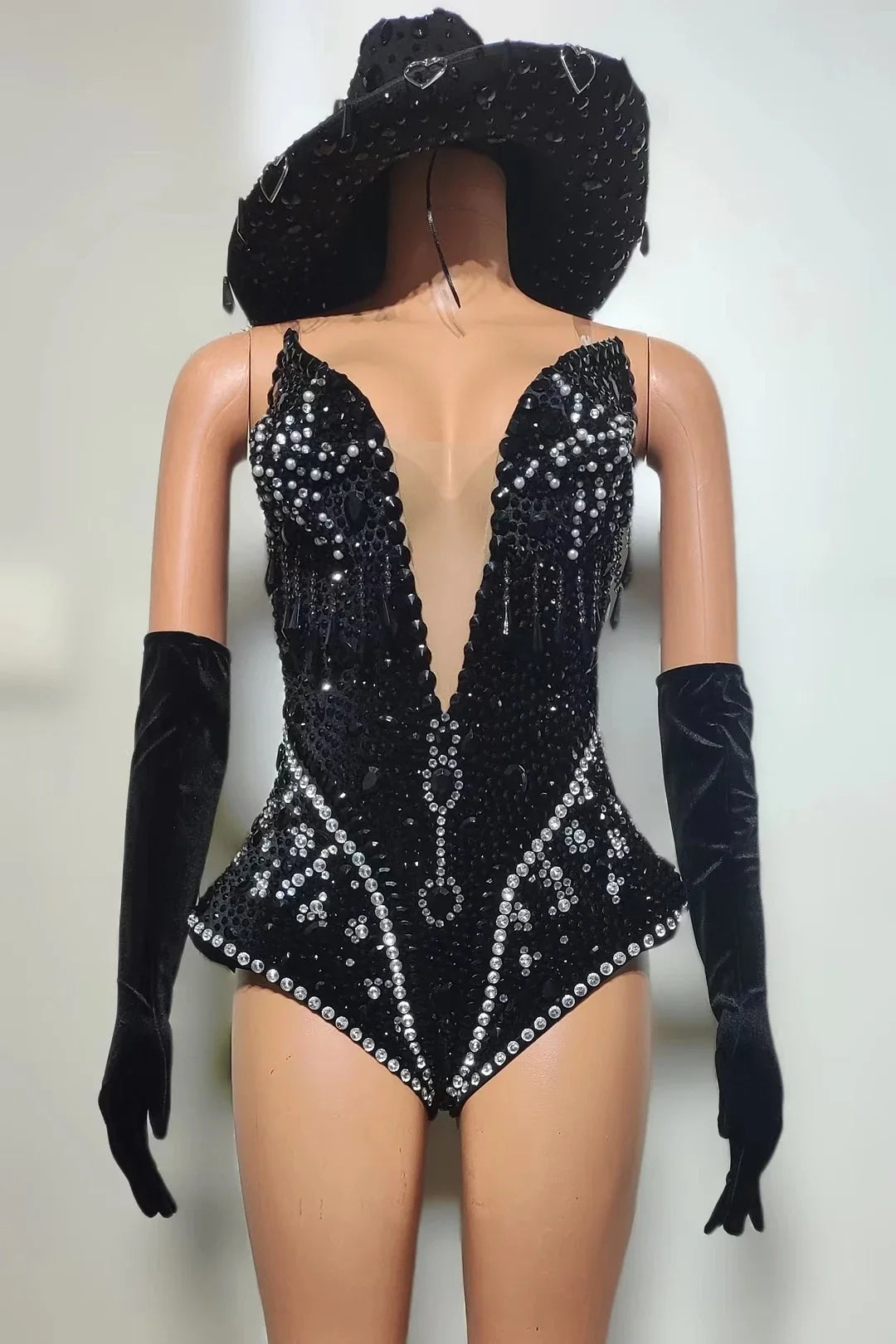 Vaquera Showgirl Three-Piece Festival Set
