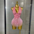 Beaded Tassel Festival Bodysuit