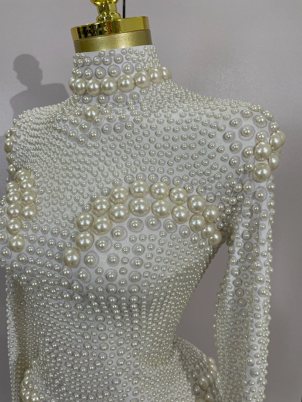 Pearl Long-Sleeve Festival Bodysuit