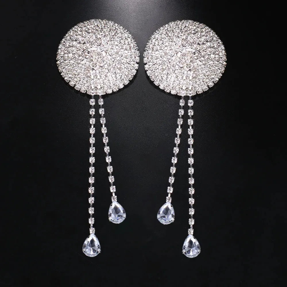 Crystal Tassel Statement Pasties