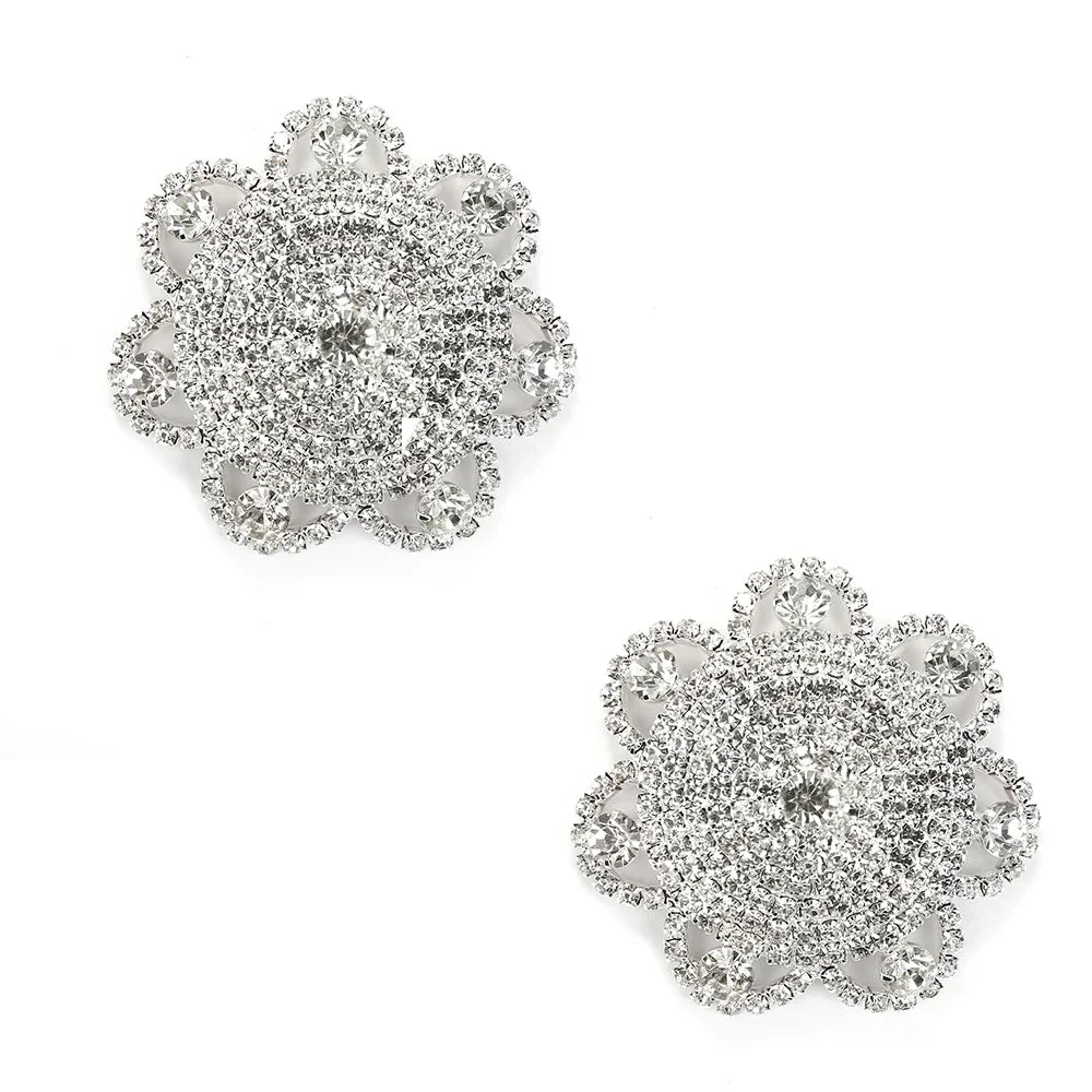 Rhinestone Flower Reusable Pasties