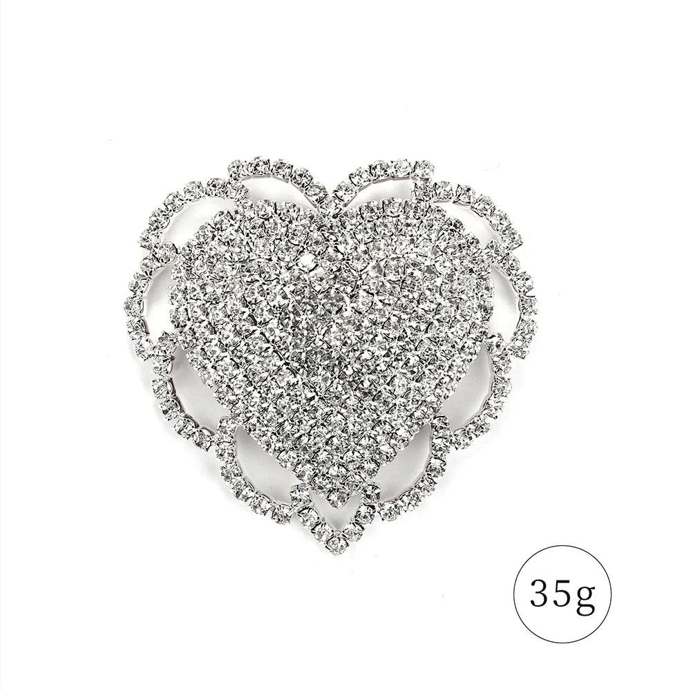 Geometric Rhinestone Reusable Pasties