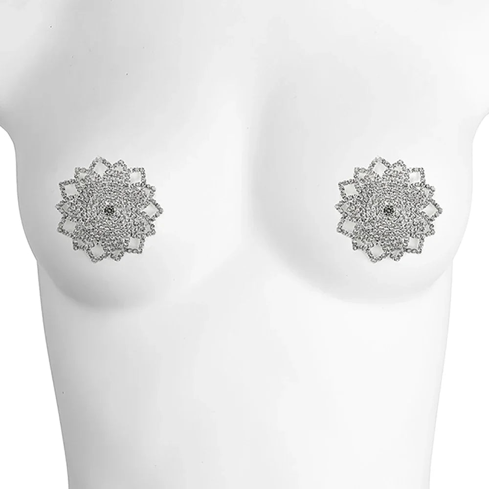 Rhinestone Reusable Pasties Set