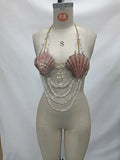 Multilayer Pearl Body Chain