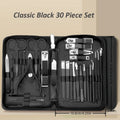 30pcs Manicure Set Portable Stainless Steel Nail Cutter Trimming Tool Beauty Pedicure Kit Finger Care Nail Clipper Scissors Set