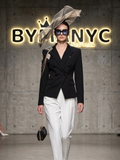 Women's Embellished Double-Breasted Blazer BYMANYC ® New York CONTEMPORARY VIBRANT MODERN FASHION - New Collection