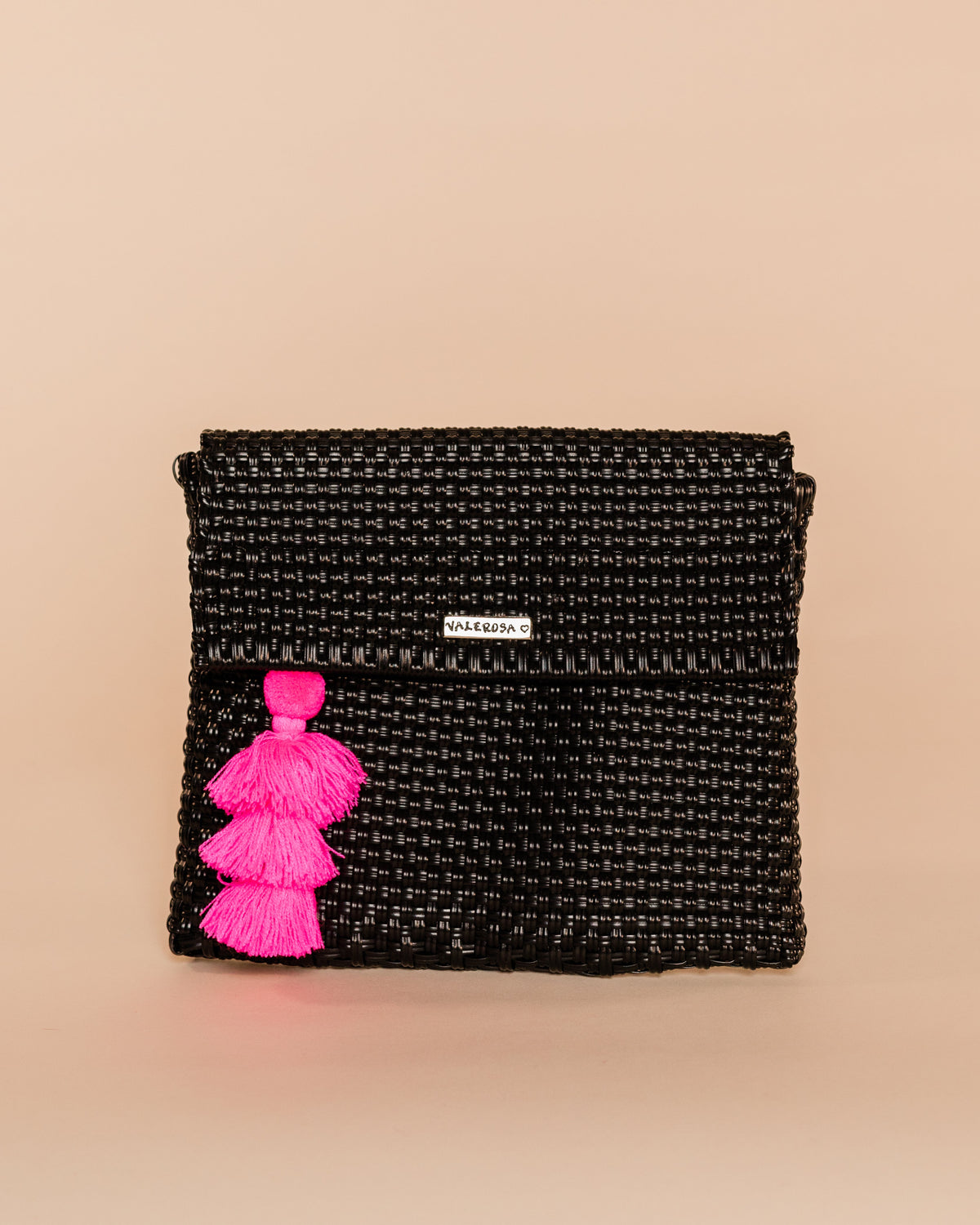 Solid Black Clutch