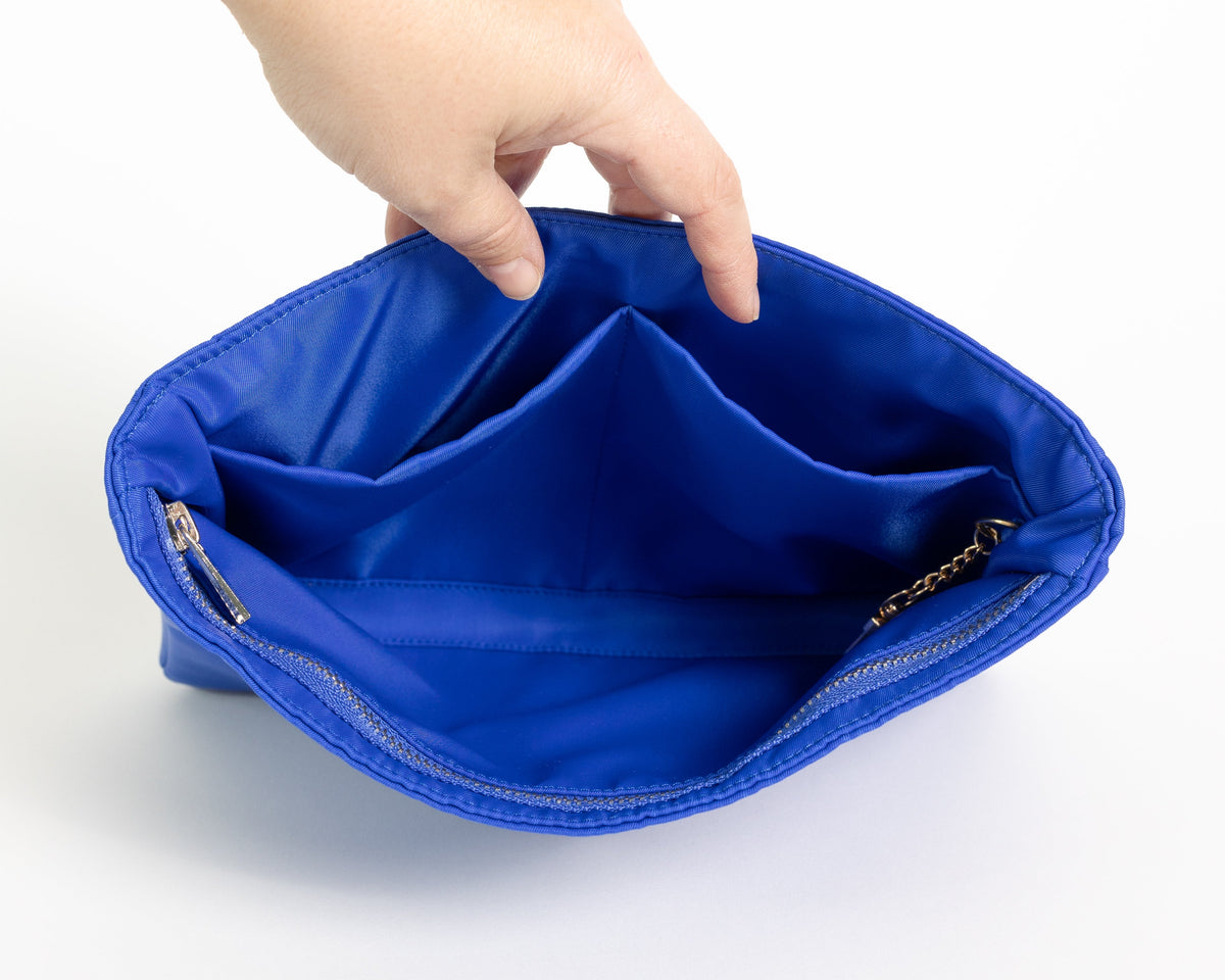 Royal Blue Clutch Organizer