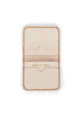 Leather Cardholder Wallet Sand