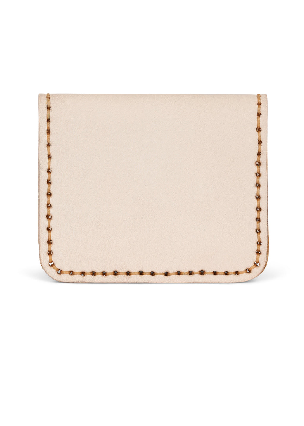 Leather Cardholder Wallet Sand