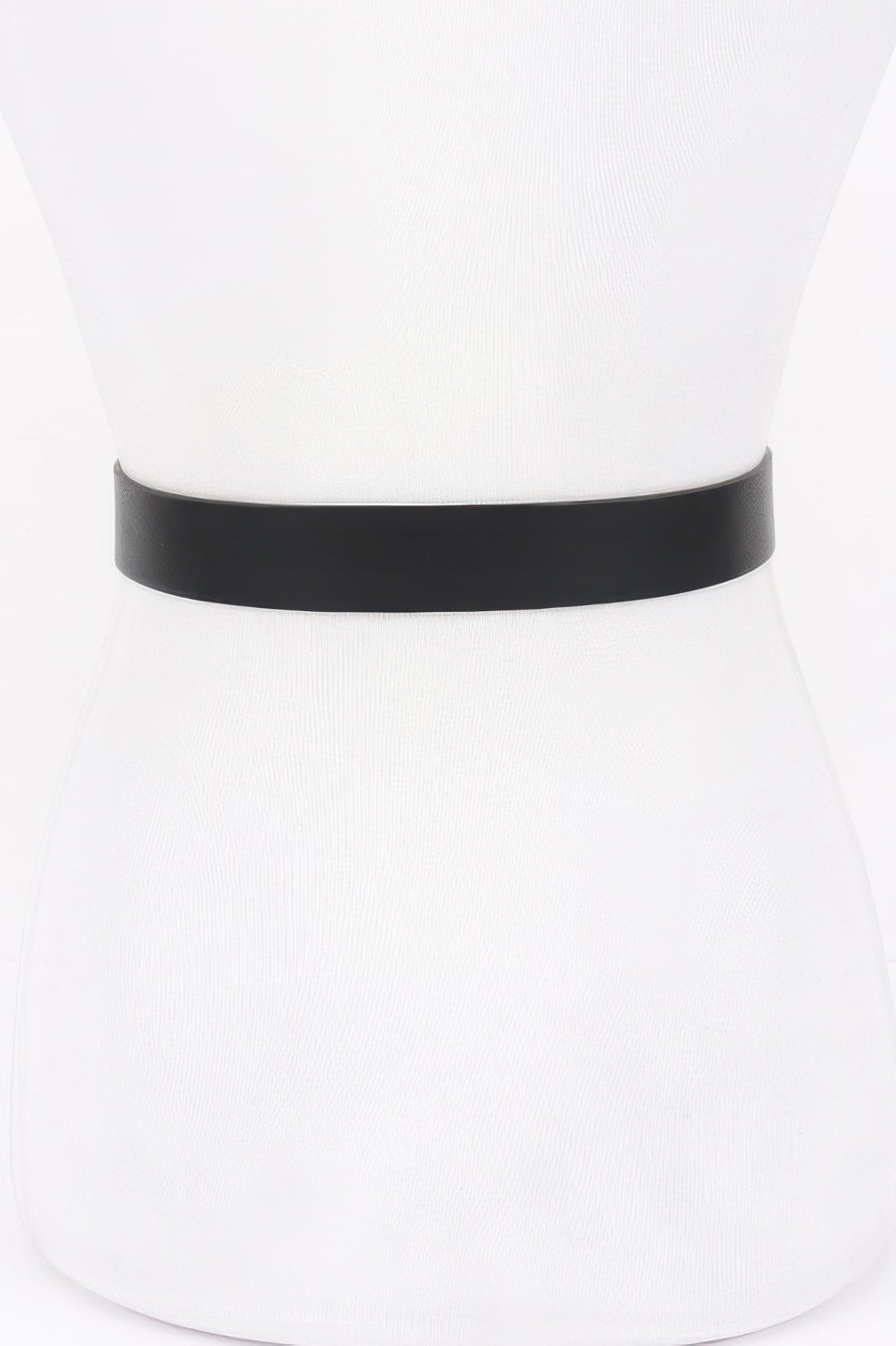 Metal Ribbon Buckle Belt