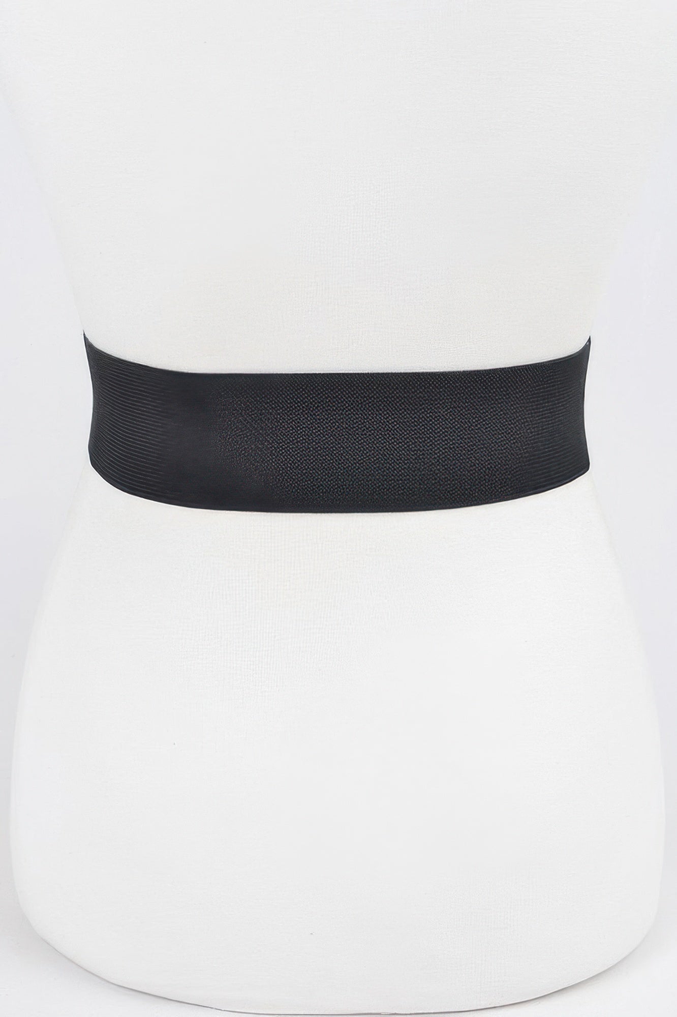 Rhinestone Bow Buckle Stretch Belt