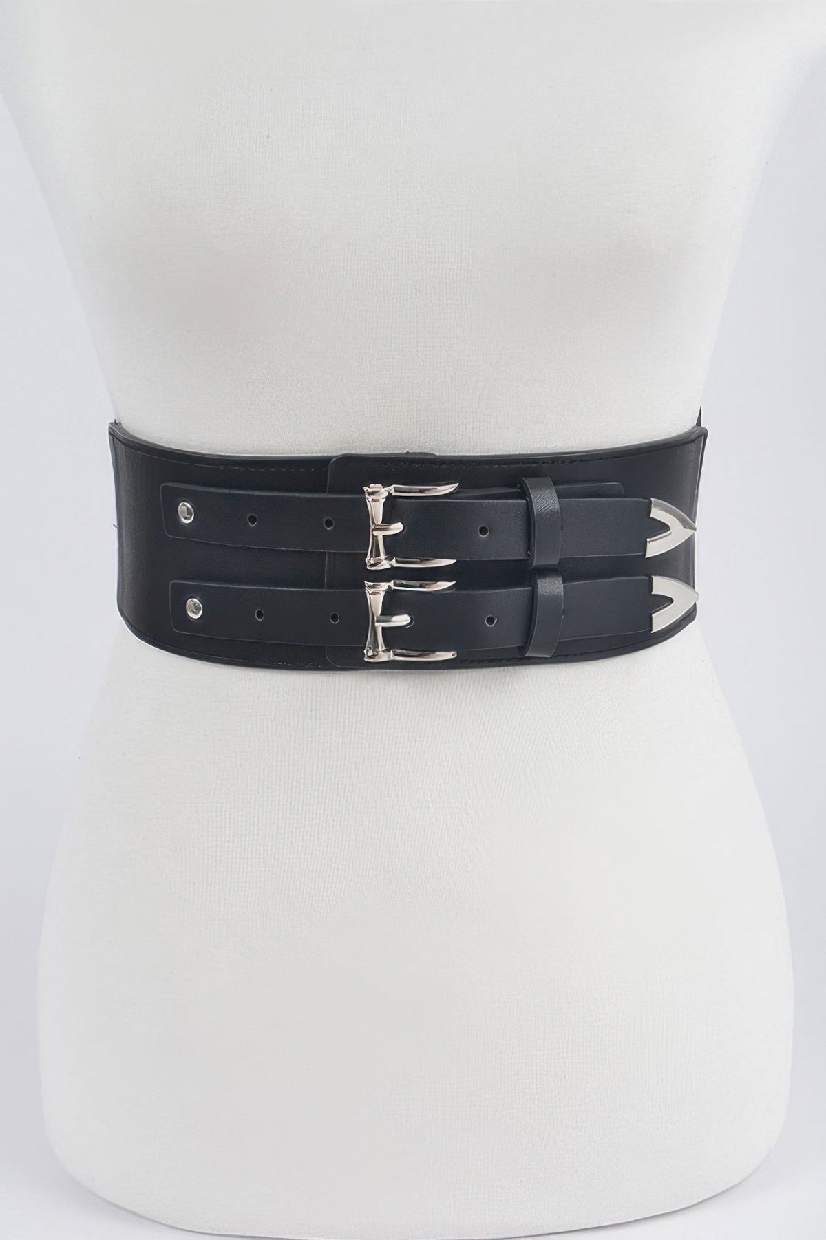 Corset Stretch Belt W Two Buckles