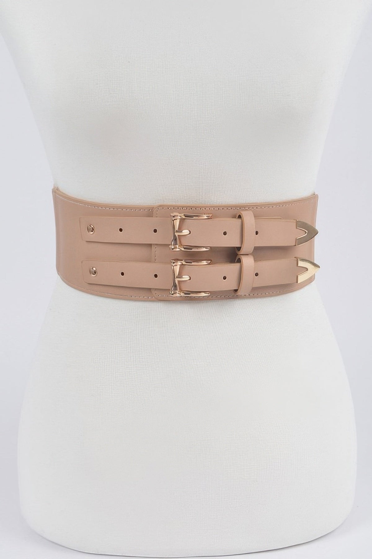 Corset Stretch Belt W Two Buckles