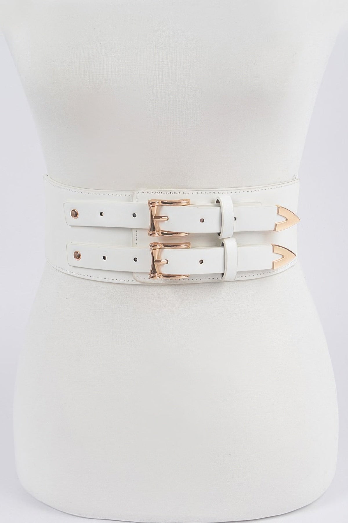 Corset Stretch Belt W Two Buckles
