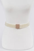 Elastic Pearl Belt