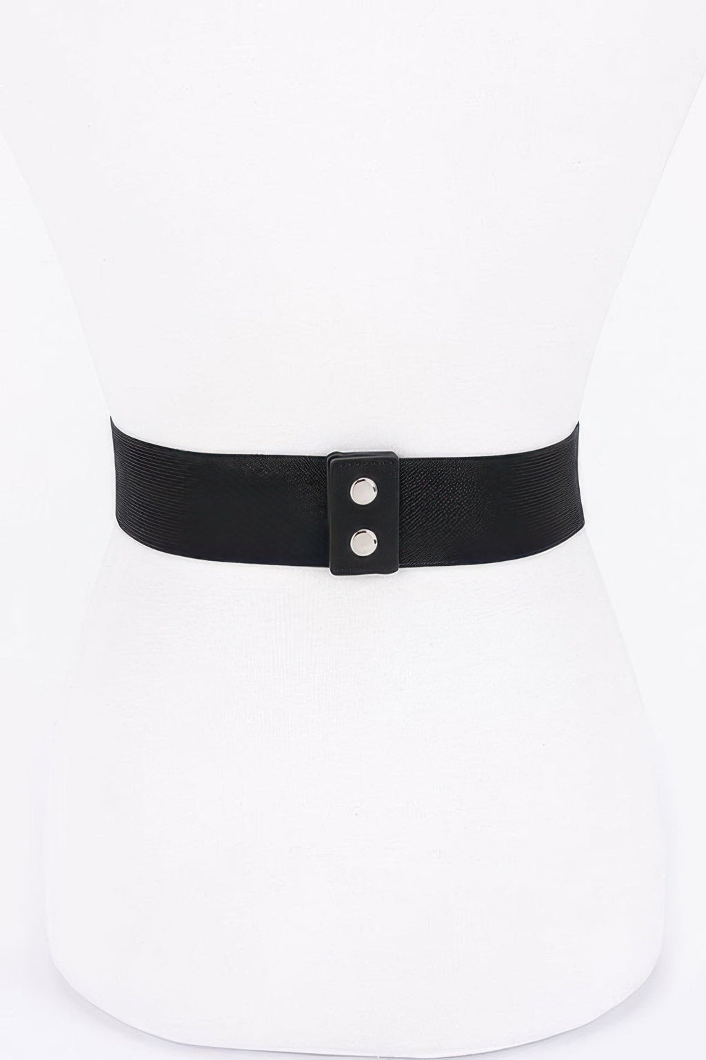 Rhinestone Ribbon Elastic Plus Size Belt