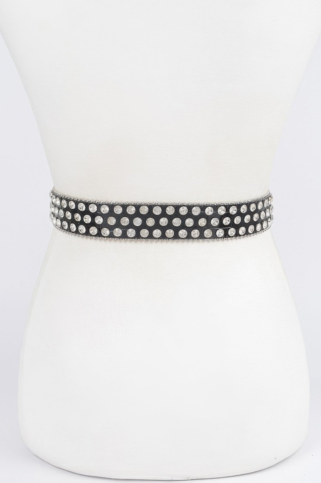 Multi Metal Stone Studded Plus Belt