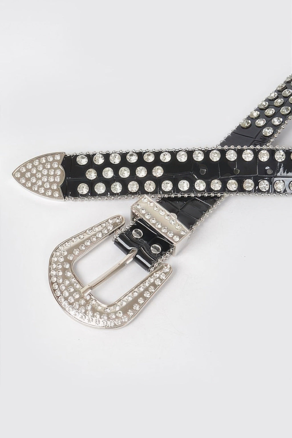 Multi Metal Stone Studded Plus Belt