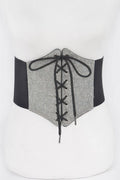 Rhinestone Corset Elastic Belt