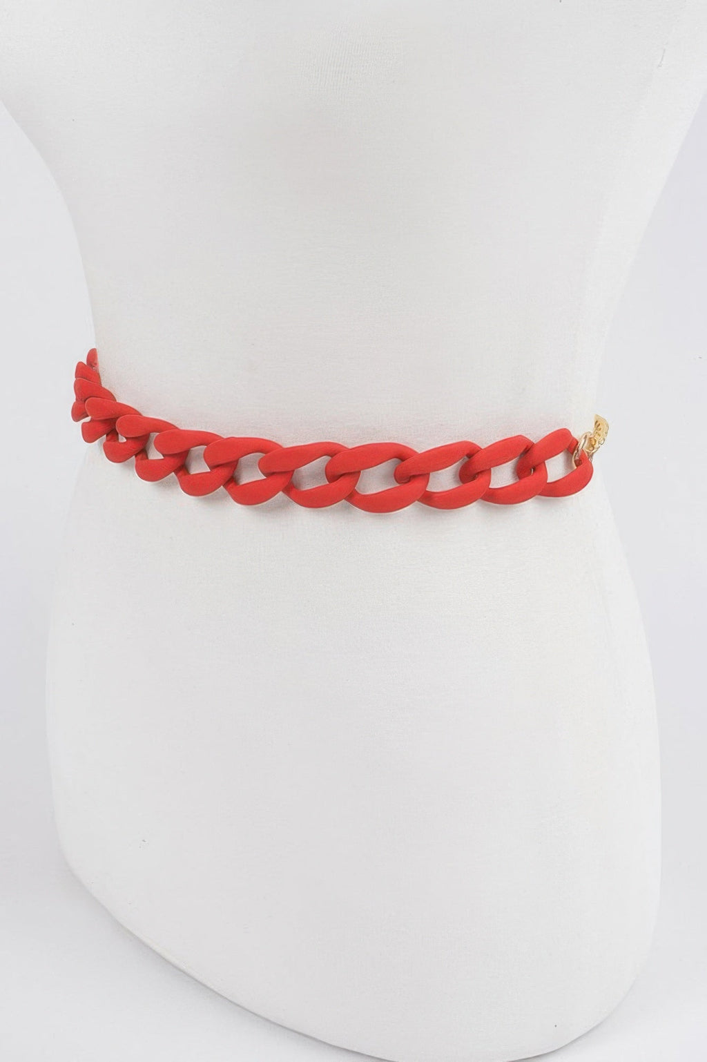 Vivid Color Chain Belt